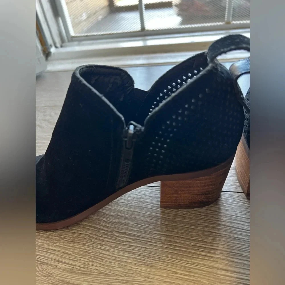 Steve Madden Ankle Booties Black - Women's Size 7.5 - Picture 5 of 9